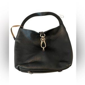LEATHER Dooney & Burke purse - like new